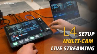 Setup Multi Camera Live Streaming in 60 SECONDS [upl. by Cleo]