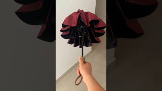 Automatic Open amp Close Strong Umbrella Review amp Test short unboxing [upl. by Anaeco]