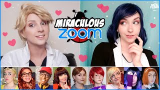 Miraculous Ladybug and Chat Noir Cosplay Video  The Zoom Class [upl. by Rosemary]