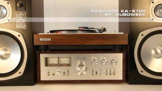 Kenwood Amplifier KA 9100 Demo [upl. by Enelrahc]