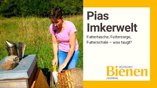 Pias Imkerwelt Futtertasche Futterzarge Futterschale – was taugt [upl. by Eteragram]