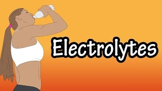 Electrolytes  What Are Electrolytes  Functions Of Electrolytes [upl. by Alehtse735]