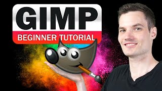 🎨 How to use GIMP  Beginner Tutorial [upl. by Nnayllehs]