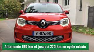 Essai nouvelle Twingo électrique  1er contact avec la petite sœur de la Zoé [upl. by Swerdna]