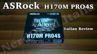 Motherboard Asrock H170M PRO4S Italian Review [upl. by Crystie]