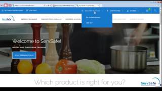 Take An Online Exam  ServSafecom [upl. by Ylehsa]
