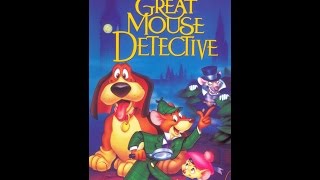 Opening and Closing to The Great Mouse Detective 1992 VHS [upl. by Yelda]