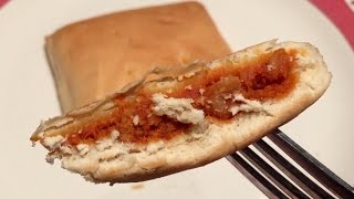 Honey Barbecue Chicken in Bread MRE sandwich by Bridgford Meal Ready to Eat [upl. by Lorak]