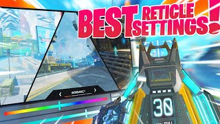 BEST CUSTOM RETICLE SETTINGS IN SEASON 11 Apex Legends [upl. by Adalie3]