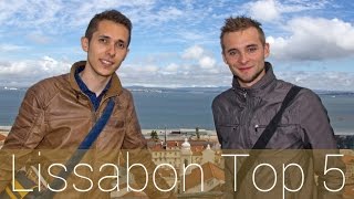 Lissabon Top 5  Portugal  Die besten Sehenswürdigkeiten [upl. by Firehs]