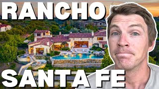 EXCLUSIVE Tour of a 19995000 MEGA MANSION in Rancho Santa Fe Covenant [upl. by Dralliw613]