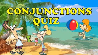 CONJUNCTIONS  Conjunctions Quiz [upl. by Enogitna739]