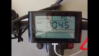 Setting top speed on the Ecotric fat bike  S900 display [upl. by Stillmann850]