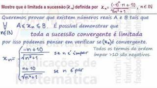 Sucessão limitada Análise Matemática Matemática A 11º ano [upl. by Petes171]