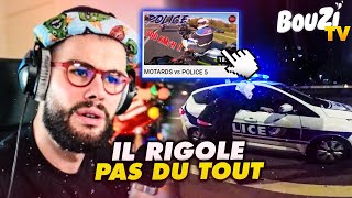 JE REAGIS A DES VIDEOS MOTARDS vs POLICE 2 [upl. by Angelique809]