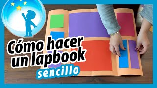 Cómo hacer un LAPBOOK  Lapbook paso a paso A2  Educación muy Especial [upl. by Nnoved]