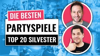 Top 20 Partyspiele • Silvester oder Weihnachten [upl. by Esli]