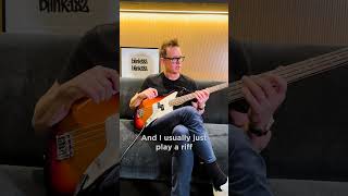 Whats your goto basstesting song MarkHoppus shares his top tunes guitarcenter markhoppus [upl. by Arahat]