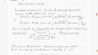 Respuesta de un circuito a una entrada sinusoidal [upl. by Akirehc]