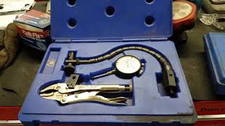 How to use a ball joint gauge and dial indicator [upl. by Acnaib]