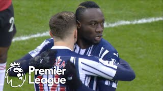 Mbaye Diagne heads West Brom in front of Manchester United  Premier League  NBC Sports [upl. by Evander92]