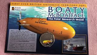 BOATY McBOATFACE 50p COIN  Rare Coin  UkCoinHunt [upl. by Raseda]