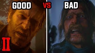 All Good vs Bad Ending All High and Low Honor Endings  Red Dead Redemption 2 [upl. by Danielle]