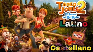 Comparación Tadeo Jones 2 CastellanoLatino [upl. by Platt]