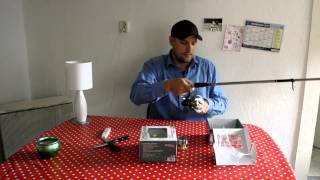 Angelrollen Crivit 3000s  5000s unboxing und Test [upl. by Neelyhtak119]