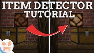 Simple Item Detector Tutorial  Compact  Redstone Lamp  113 [upl. by Palmore252]