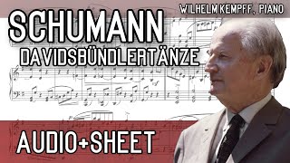 Schumann  Davidsbündlertänze op 6 AudioSheet Kempff [upl. by Qooraf400]