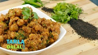 Pindi Chole Restaurant Style Punjabi Sabzi by Tarla Dalal [upl. by Atirabrab244]