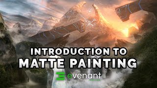 Introduction To Matte Painting  Digital Painting Basics  Concept Art Tutorial [upl. by Arde]