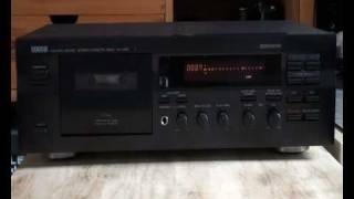 Yamaha KX 393 cassette deck  last look [upl. by Pero60]