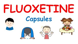 Fluoxetine capsules Prozac  Mechanism precautions  side effects amp uses [upl. by Arres]