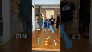 Who’s the best at pop darts challenge familythings [upl. by Irahs]