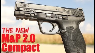 New SampW MampP 20 Compact Glock 19 Size MampP Review [upl. by Utica208]