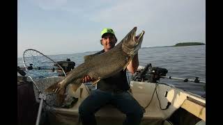 Lake Nipigon Lake Trout Fishing Trip Luke Monk [upl. by Teirrah]