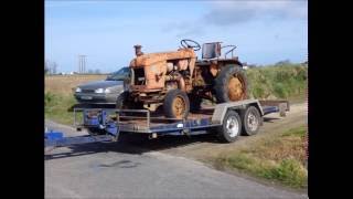 Restauration dun tracteur Renault N73 [upl. by Neelrahc]