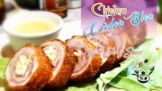 Chicken Cordon Bleu Easy Tutorial  EasyToMake Cordon Bleu  Chicken Roulade Recipe [upl. by Tudela]