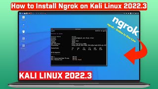 How to Install Ngrok on Kali Linux  Kali Linux 20223 100 Working [upl. by Hime606]