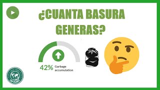 ¿Cuánta basura genera una persona en un año [upl. by Nevaj]