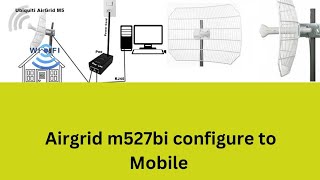 How to configure Ubiquiti Airgrid M5 27dbi on access point mode [upl. by Dustie]