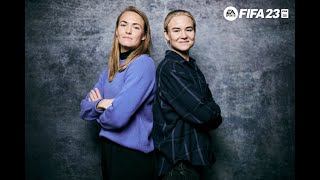 FIFA 23 UWCL  PERNILLE HARDER VS MAGDALENA ERIKSSON [upl. by Lubbi]