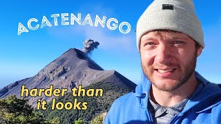 Hiking Volcan Acatenango Guatemala  Overnight Trekking Tour 13000 ft Summit [upl. by Edak687]