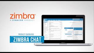 Zimbra 88 Demo  Zimbra Chat Product Overview [upl. by Nhor]