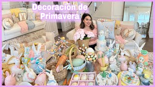 Decoración Primavera 2025 🐣💜 Decoracion para mi Cocina Comedor sala y cuartos [upl. by Ynez]