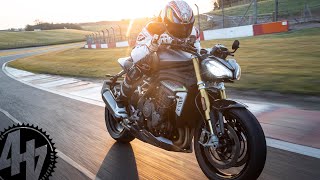 Triumph Speed Triple 1200 RS  Road  Track Review [upl. by Sixel]