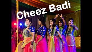 Cheez Badi  Machine  WeddingHolud Dance Performance  Bollywood [upl. by Yoshiko]