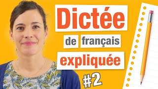 Dictée en Français 2  Ferezvous un sansfaute  Corrections  Explications [upl. by Sissy]